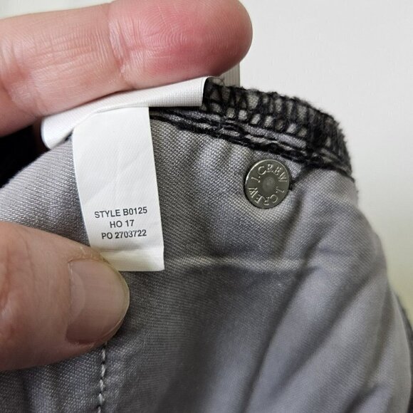 J.CREW Gray Toothpick Skinny Jeans Factory Whiskering Sz 30 - Picture 12 of 15